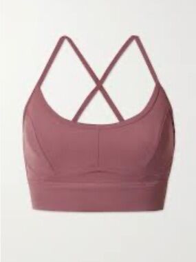 Varley Crossback Sports Bra in Mauve Pink